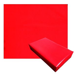 BOBINA PAPEL DE PRESENTE VERMELHO 40CMX100M  VMP