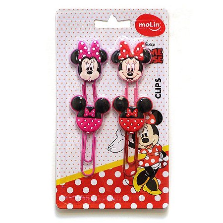 CLIPS 50MM MINNIE 4UN MOLIN