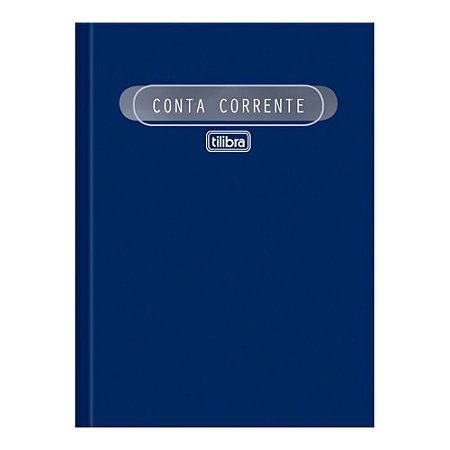 LIVRO CONTA CORRENTE PEQUENO 50F TILIBRA