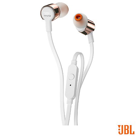 FONE JBL TUNE 210 ROSA ORIGINAL