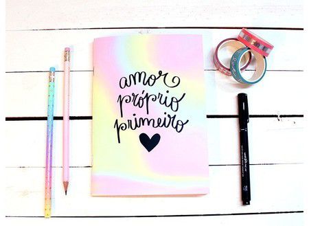 PAPERJOURNAL MINI AMOR PROPRIO PAUTADO DAJUJU