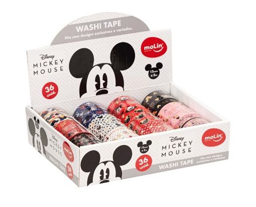 WASHI TAPE MICKEY E MINNIE MOLIN