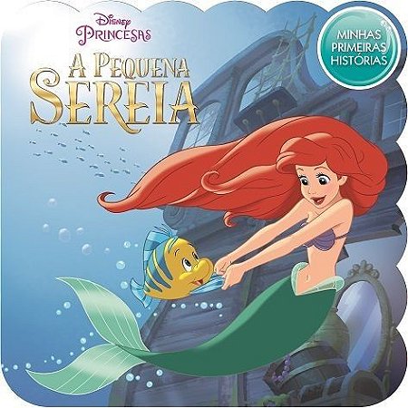 LIVRO DISNEY A PEQUENA SEREIA BICHO ESPERTO