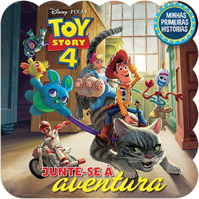 LIVRO DISNEY MINHAS  HISTORIAS TOY STORY 4 BICHO ESPERTO