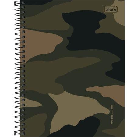 CADERNO COLEGIAL 10MAT HIDE 160F TILIBRA