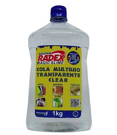 COLA MAGIC SLIME CLEAR SUPER 1KG RADEX 7069