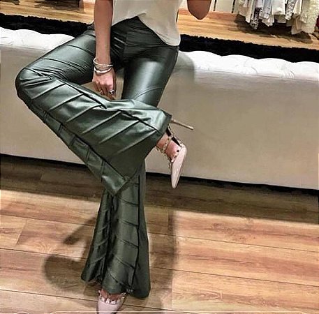 oxford com calça flare