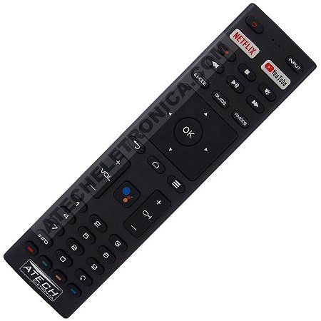 Controle Remoto TV JVC LT-32MB208 (Smart TV)