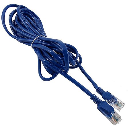 Cabo de Rede RJ45 CAT-5E - 5 Metros