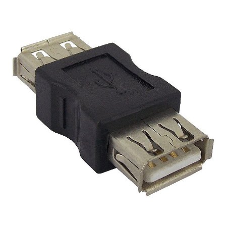 Adaptador USB Fêmea + USB Fêmea (Emenda)