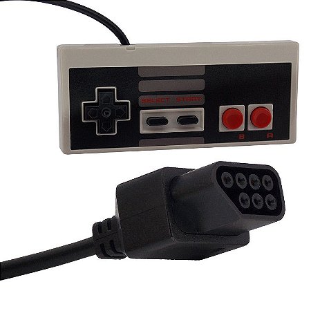 Controle (Joystick) para Vídeo Game Nintendo NES (Nintendinho)