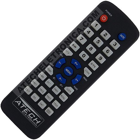 Controle Remoto Receptor Bedin Sat BS5000 TV Free