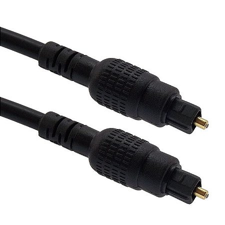 Cabo de Fibra Óptica para Áudio - 2 Metros