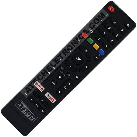 Controle Remoto TV Philco PTV49F68DSWN (Smart TV)