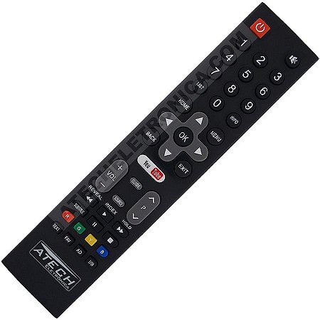Controle Remoto TV Philco (Smart TV)