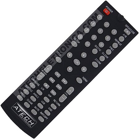 Controle Remoto DVD Semp SD5093VK / SD8074HD