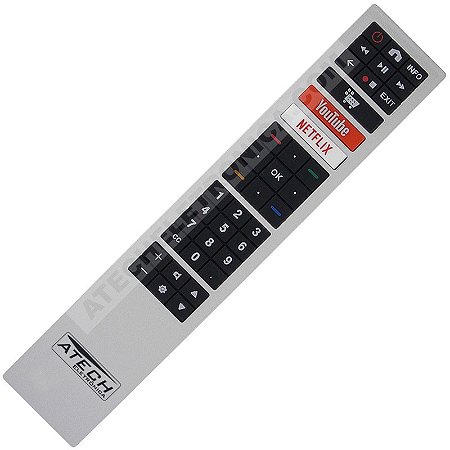 Controle Remoto TV AOC RC4183901 / 32S5295 / 43S5295 / 50U6295 / 55U6295 (Smart TV)