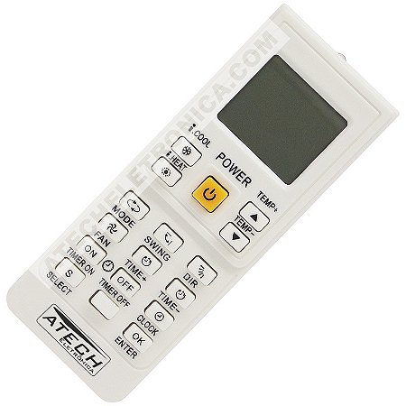 Controle Remoto Universal Ar Condicionado KT-9018E (90 Marcas)