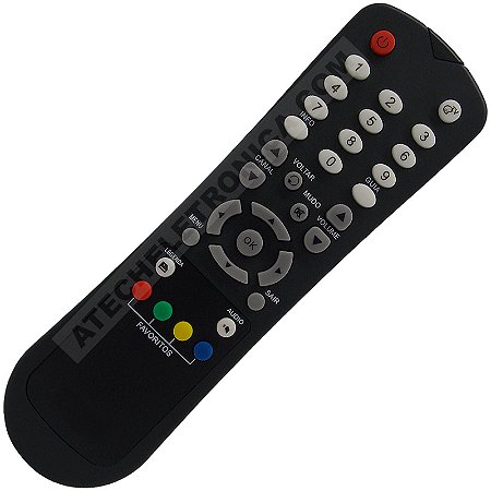 Controle Remoto Receptor Orbisat DTH-S2200 (Oi TV)
