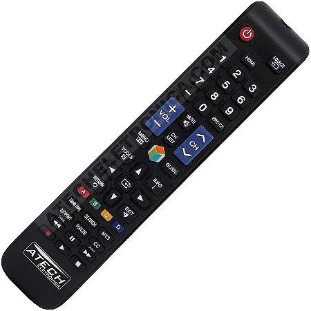 Controle Remoto TV Samsung AA59-00588A (Smart TV)