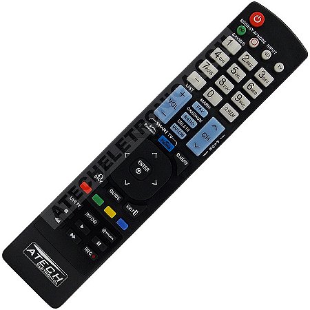 Controle Remoto TV LG AKB73275616 / 32LV3700 / 42LV3700 / 47LV3700 / 32LV5500 / 42LV5500 / 47LV5500 / 55LV5500 (Smart TV)