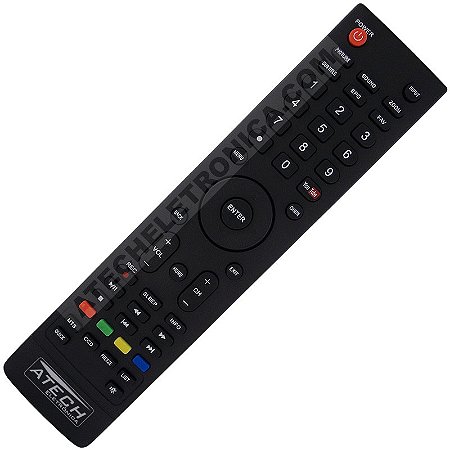 Controle Remoto TV Semp Toshiba CT-6640 / DL3277i / DL3977i / DL3975i / LE3278i (Smart TV)