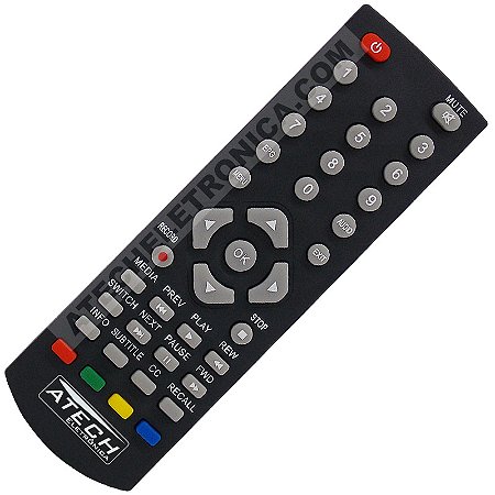 Controle Remoto Conversor Digital Imagevox DF00 / ADV-ISDBT01