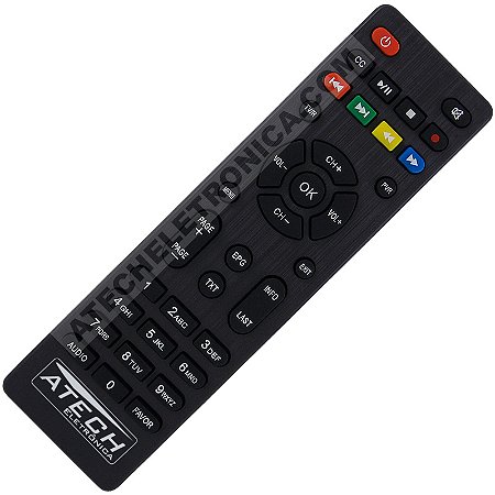 Controle Remoto Conversor Digital Imagevox ADV-ISDBT06 / ADV06