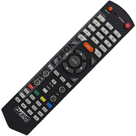 Controle Remoto TV Semp Toshiba STI CT-6390 / LE1958W / LE2458F (Smart TV)