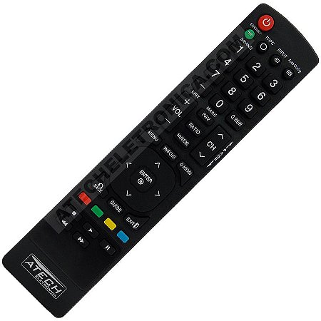 Controle Remoto TV LG AKB72915286 / M2250D / M2350D / M2450D / M2550D