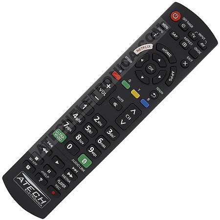 Controle Remoto TV Panasonic TC-58GX700B / TC-65GX700B (Smart TV)