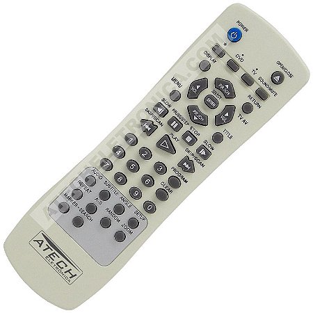 Controle Remoto DVD LG DV-4351 / DV-4932N / DV-5722N / DV-5822N / DV-5500N / DV-5921N