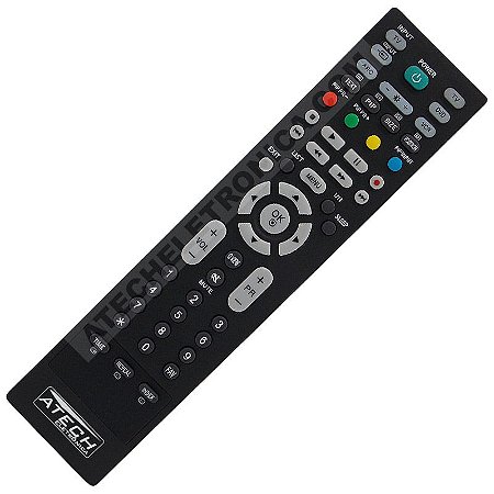 Controle Remoto TV LG MKJ32022805 / 6710900010P / 6710900010W / AKB69680401 / AKB69680406 / 26LC2R