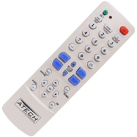 Controle Remoto Universal para TV - Mais de 100 Marcas Nacional e Importada