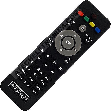Controle Remoto Blu-Ray Philips BDP2180 / BDP3200 / BDP3380X / BDP560