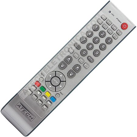 Controle Remoto TV H-Buster HBTV-32D04FD / HBTV-42D04FD