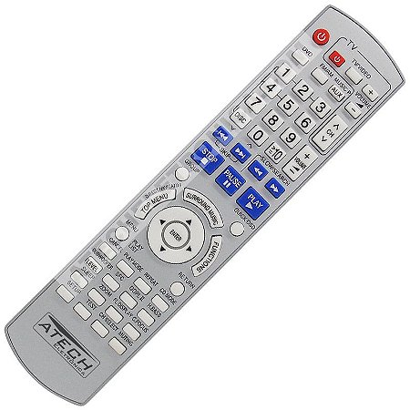 Controle Remoto Home Theater Panasonic EUR7662Y30 / SA-HT740P / SA-HT743 / SA-HT744PC / SC-HT740 / SC-HT743 / SC-HT744X