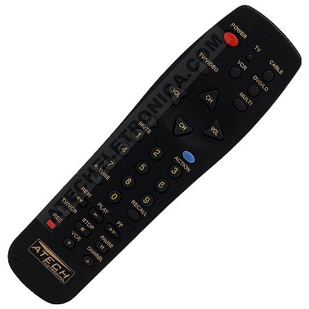 Controle Remoto TV Panasonic EUR501331 / CT-13R12T / CT-13R12T2 / CT-13R22T / CT-2041ST1