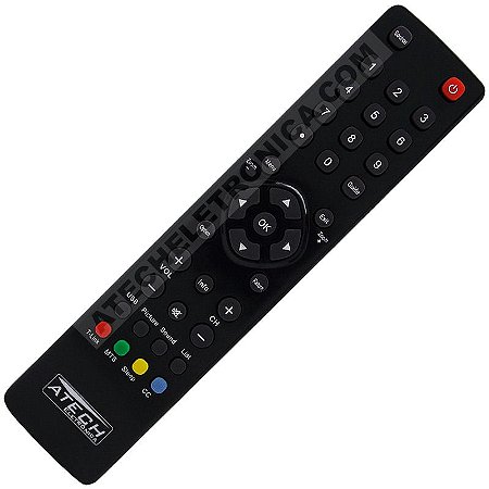 Controle Remoto TV Philco RC3000M01 / PH32 LED A2 / PH32M LED A4 / PH42 LED A2 / PH42M LED A4 / PH46 LED A2 / PH46M LED A3