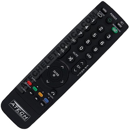 Controle Remoto TV LG AKB69680416 / 22LH20R / 22LU50FR / 26LH20R / 26LU50FR / 32LF20FR / 32LH20R / 32LH30FR / 37LH20R / 42LF20FR