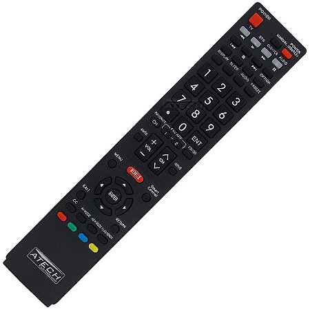 Controle Remoto TV Sharp (Smart TV)