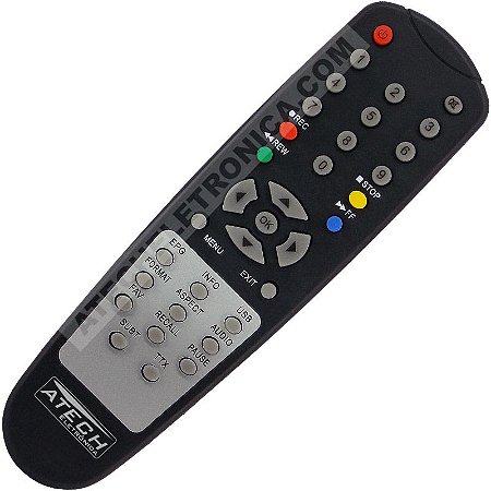 Controle Remoto Conversor Digital LB Sat LBDTV15T