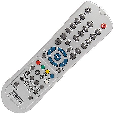 Controle Remoto Receptor Zinwell / TVA / Telefônica / Vivo