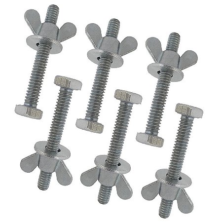 Parafuso Fixação Doceira de Churros / Recheador de Pão de Queijo - Pacote 6 Unidades