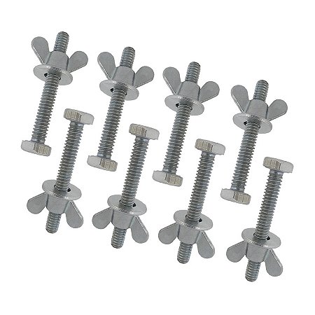 Parafuso Fixação Doceira de Churros / Recheador de Pão de Queijo - Pacote 8 Unidades