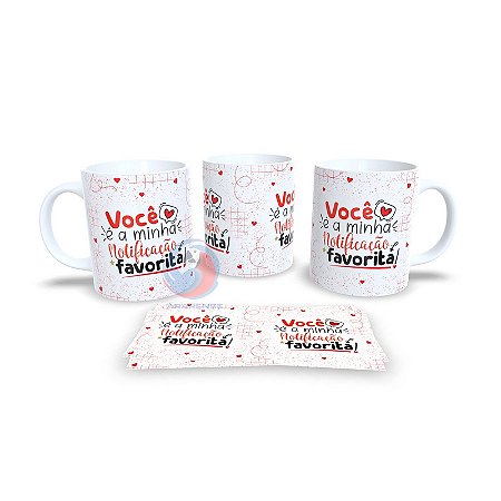 Caneca Cerâmica Personalizada Dia dos Namorados / Casal - Código 785081
