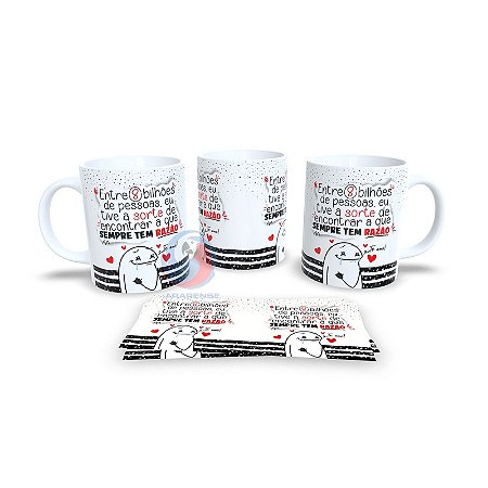 Caneca Cerâmica Personalizada Dia dos Namorados / Casal - Código 785088