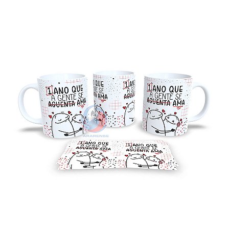 Caneca Cerâmica Personalizada Dia dos Namorados / Casal - Código 785101