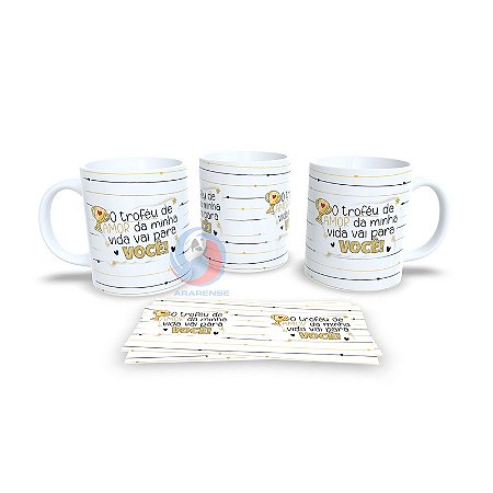 Caneca Cerâmica Personalizada Dia dos Namorados / Casal - Código 785093