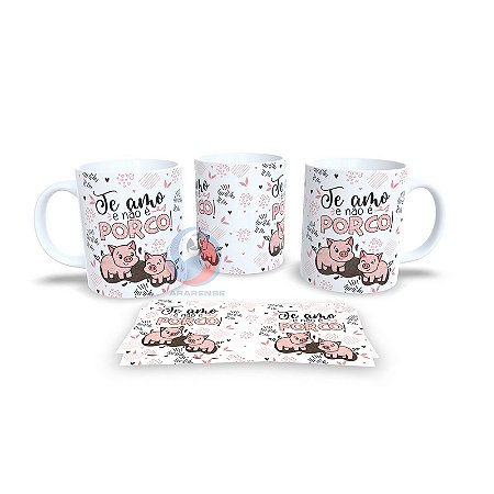 Caneca Cerâmica Personalizada Dia dos Namorados Casal - Código 785104